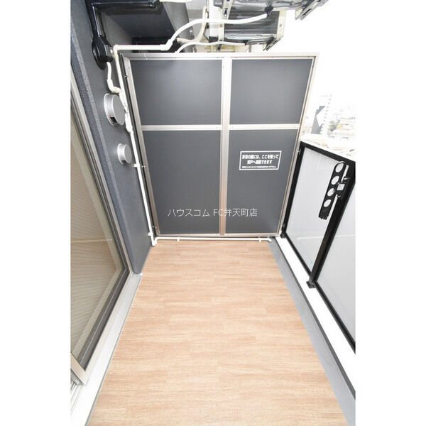 12/22 バルコニー