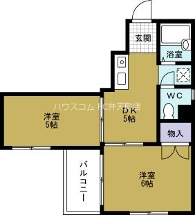 メゾンクレールつかさの間取り