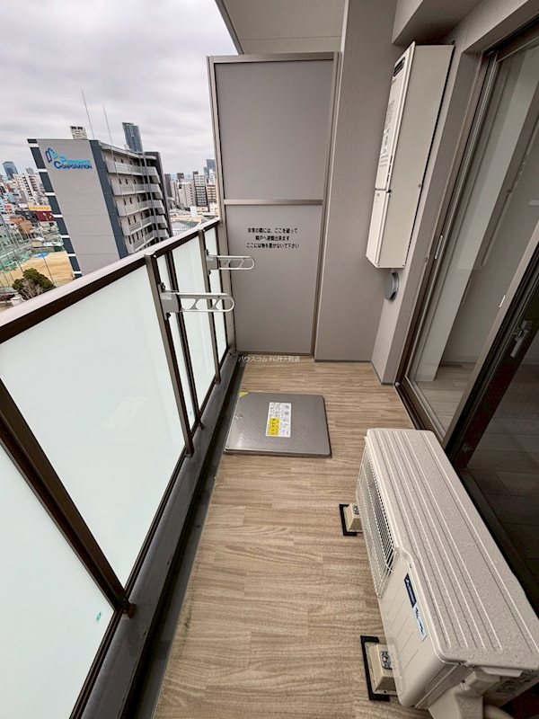 12/25 バルコニー