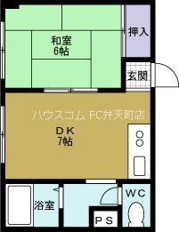 メゾン・フクイの間取り