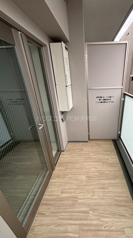 12/26 バルコニー