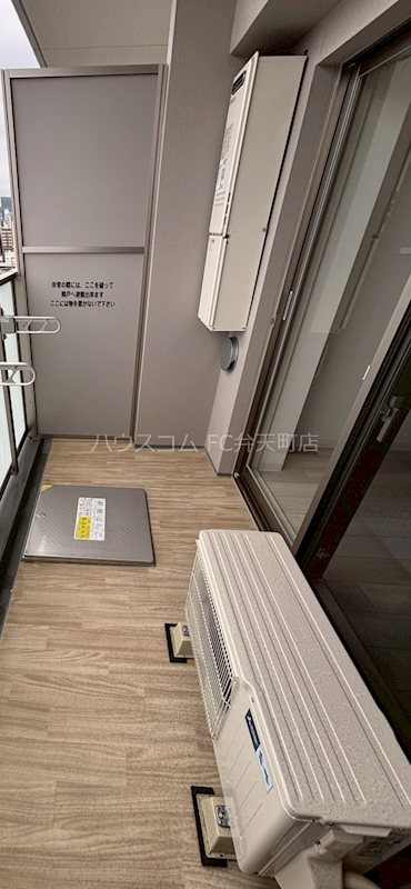 12/25 バルコニー