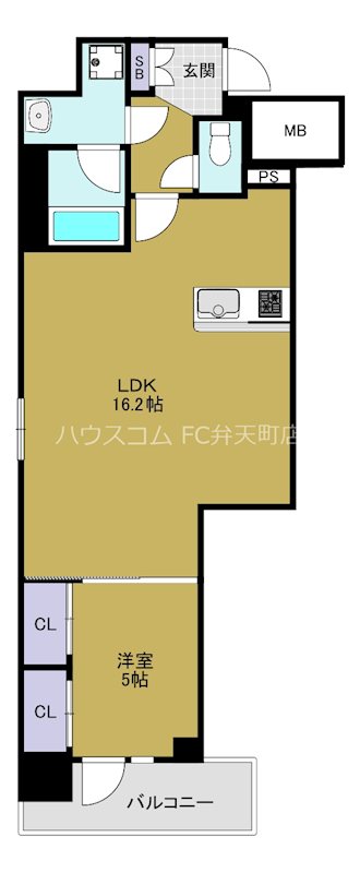 Park Lane Kujoの間取り