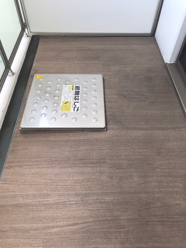 12/21 バルコニー