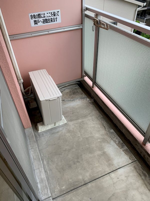 12/25 バルコニー