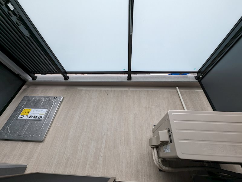 12/22 バルコニー