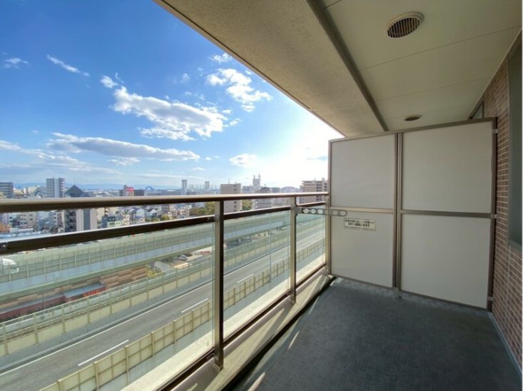 12/25 バルコニー