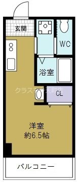 JJコート市岡の間取り
