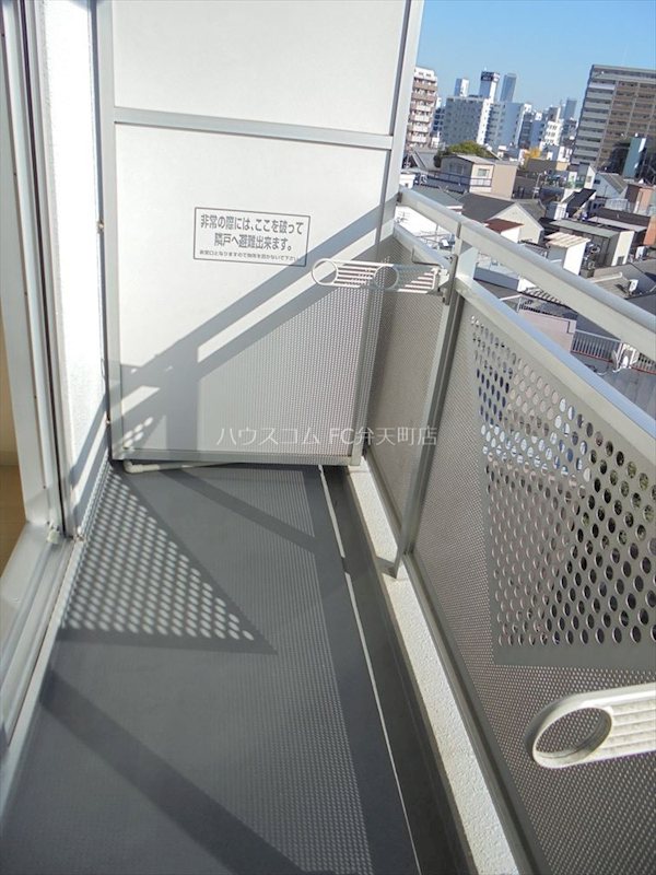 12/21 バルコニー