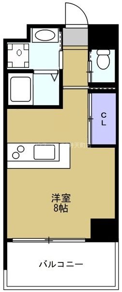 JJ COURT磯路3の間取り