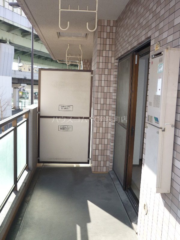 12/23 バルコニー