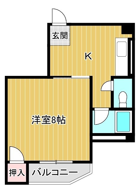 川辺ビルの間取り