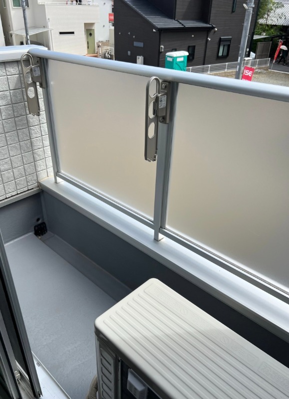 12/20 バルコニー