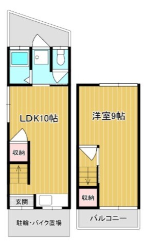堺市東区日置荘西町6-34-30の間取り