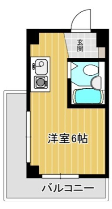 ロイヤルハイツ北野田の間取り