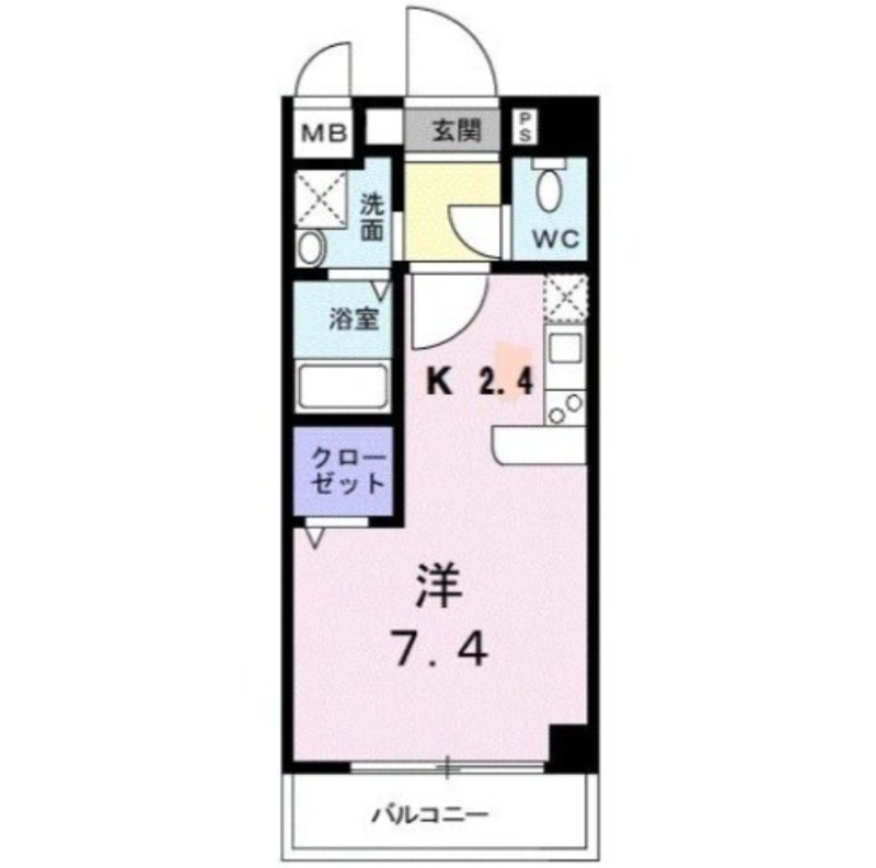 アウローラ冨士の間取り