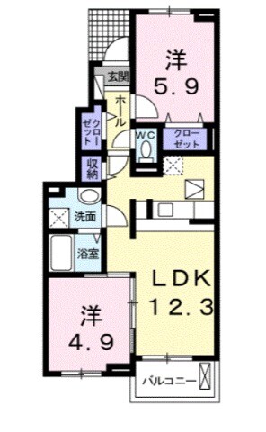 フィオーレの間取り