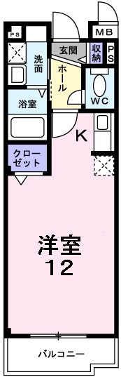 フランメゾンの間取り