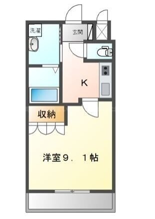 パームヒルズの間取り