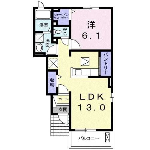 レジデンス BreezeIIIの間取り