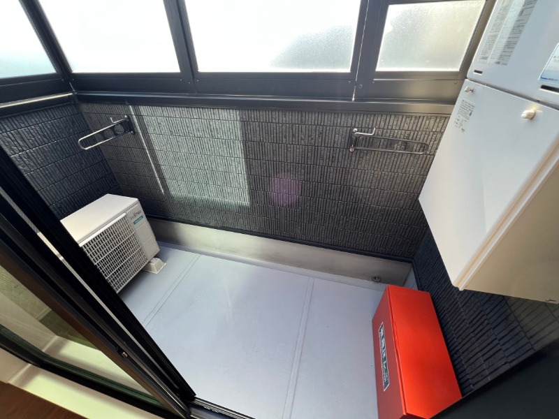 12/26 バルコニー