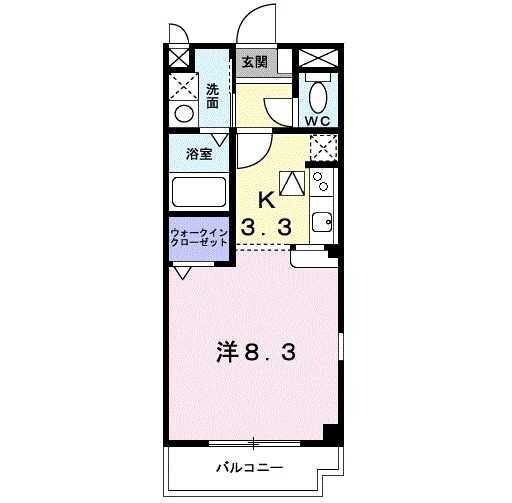 クローバーガーディングの間取り