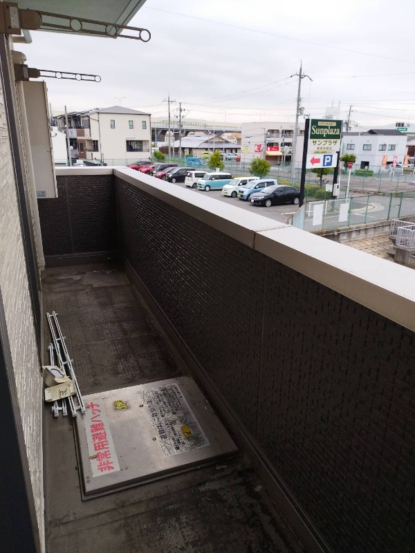 10/25 バルコニー