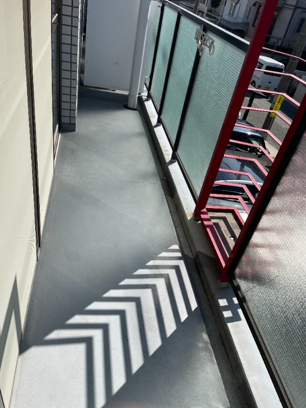 12/21 バルコニー