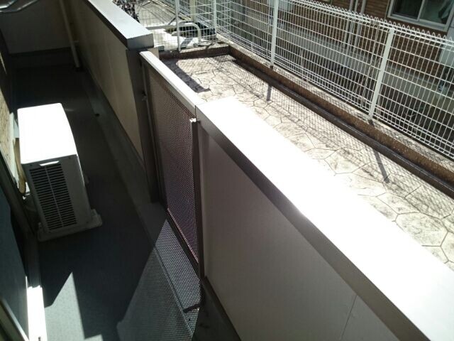 9/18 バルコニー