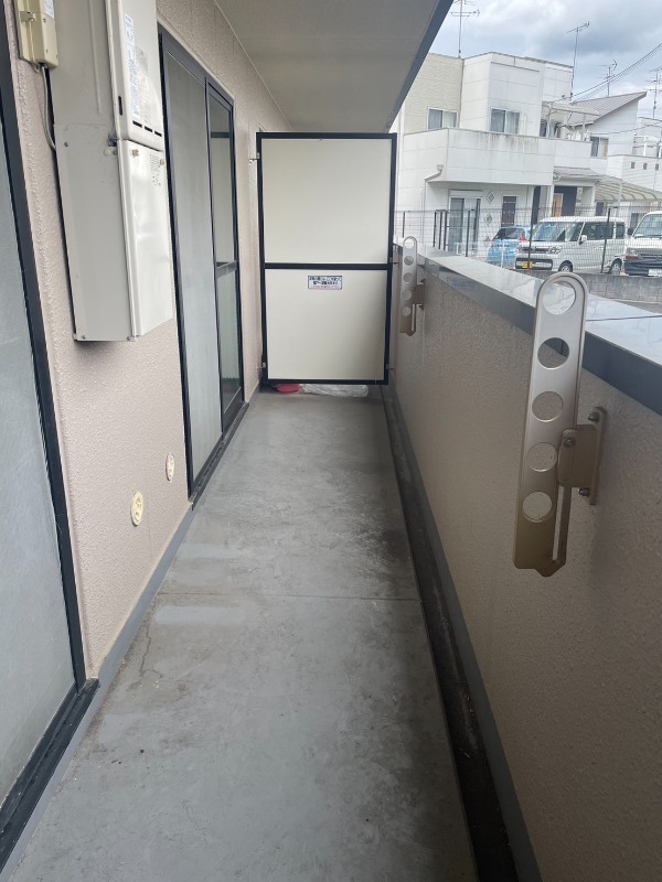 12/24 バルコニー