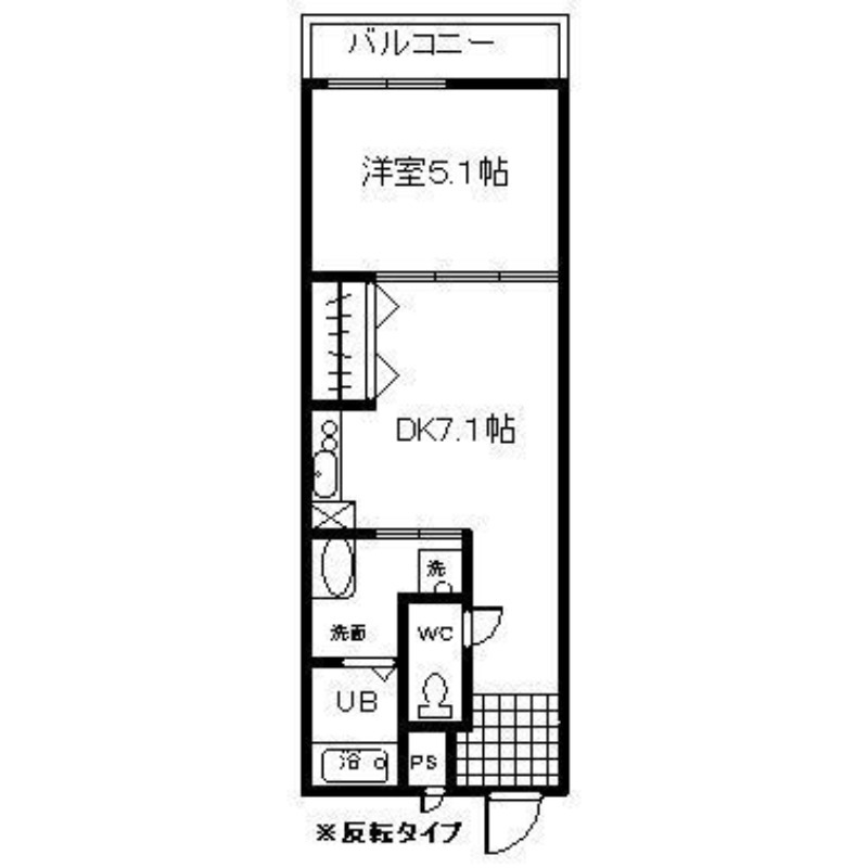 フジパレス堺初芝の間取り