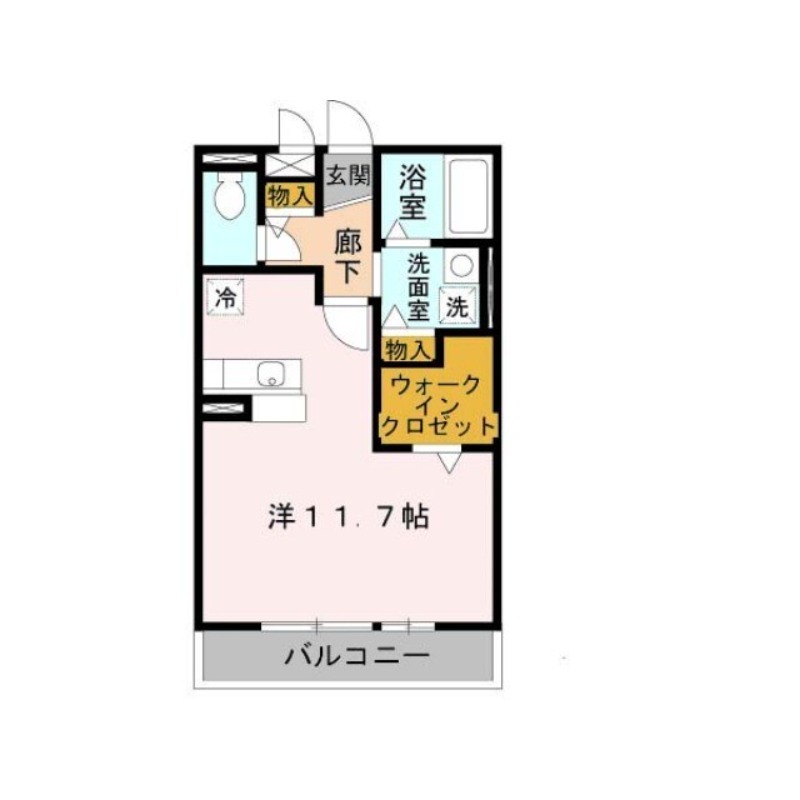 リヴェール日置の間取り