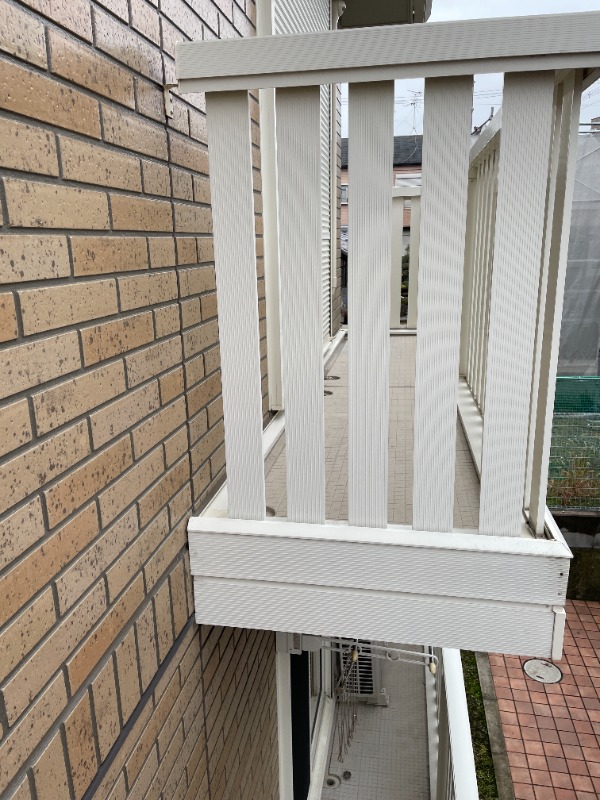 12/25 バルコニー