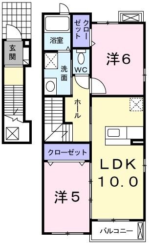 サンベリーズの間取り