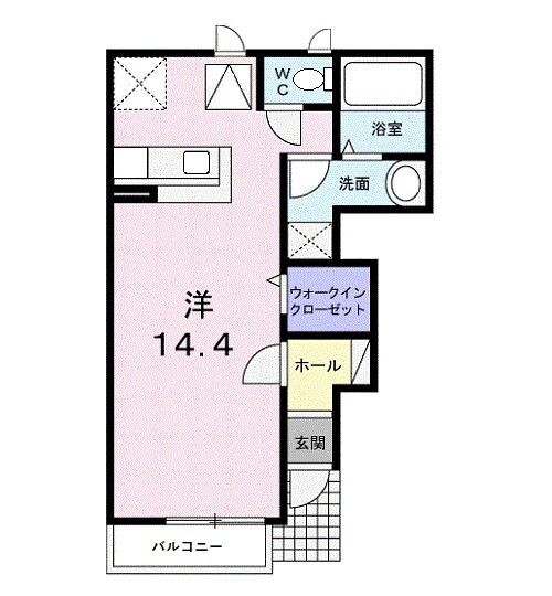 ピエデルモンテの間取り