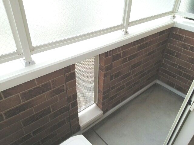 12/23 バルコニー