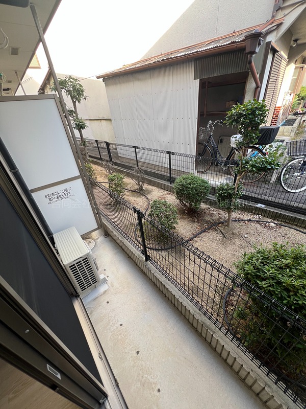 12/27 バルコニー