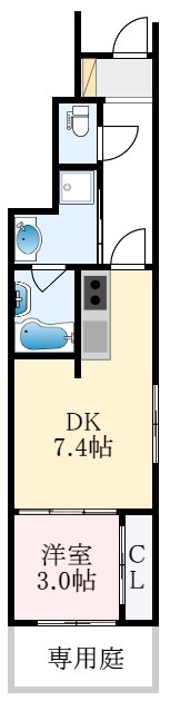 セレスティーノ青南台の間取り