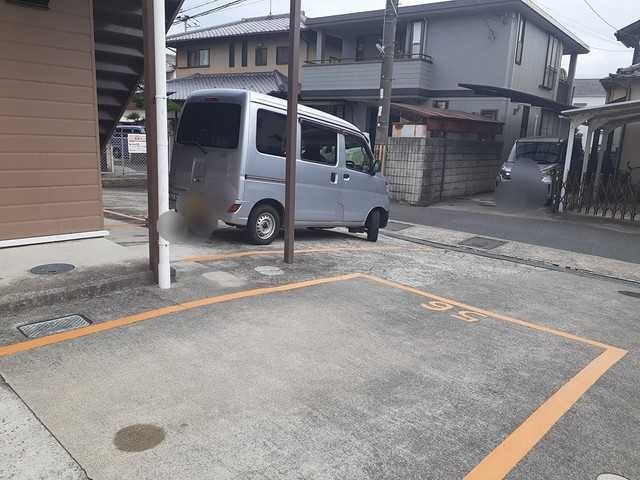 2/8 駐車場