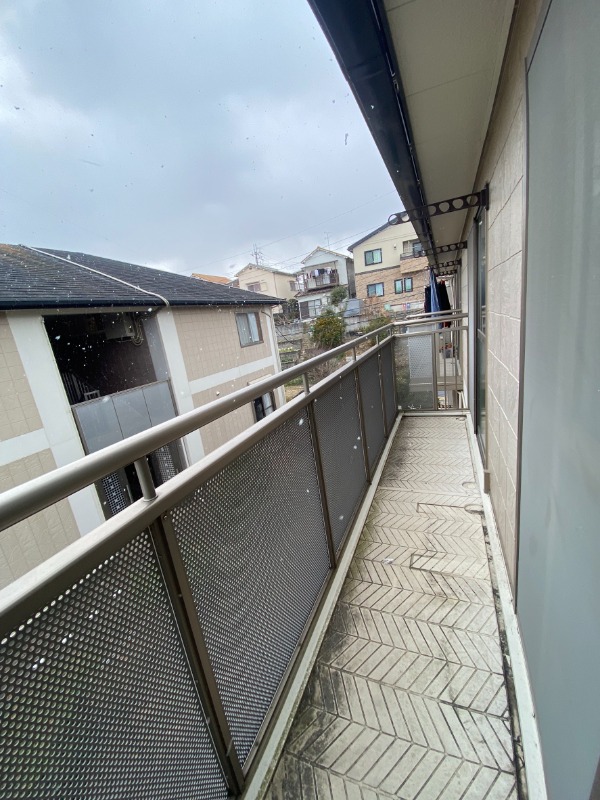 10/23 バルコニー