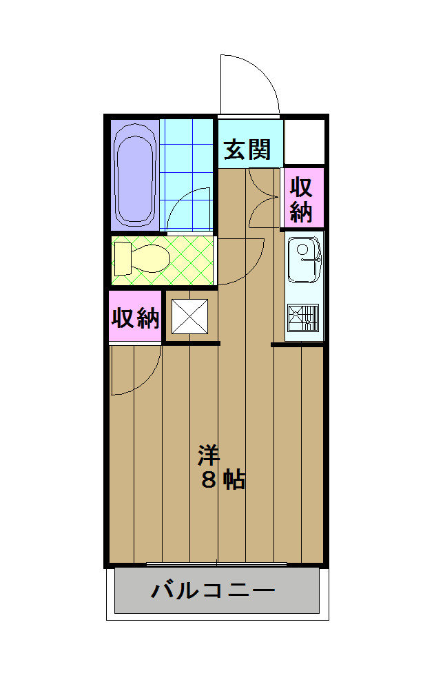 エクセル北浦の間取り