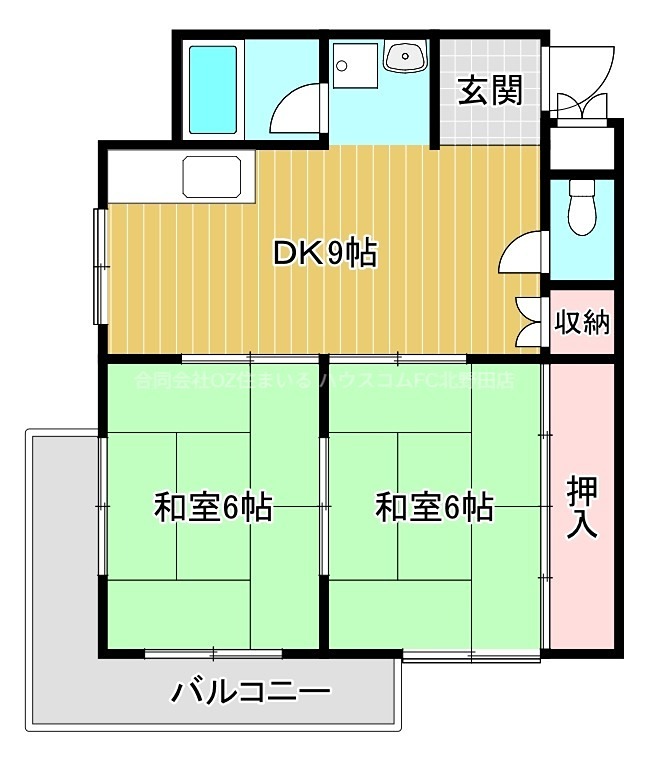プレアール藤沢台の間取り