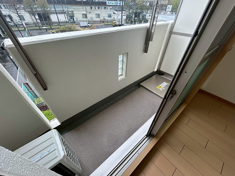 12/22 バルコニー