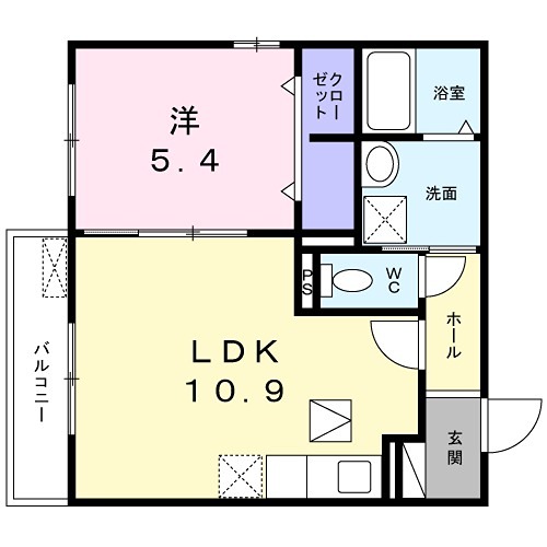 ガーデン ダイキの間取り
