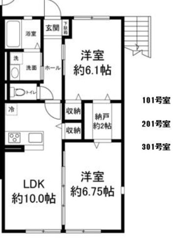 Primroseの間取り