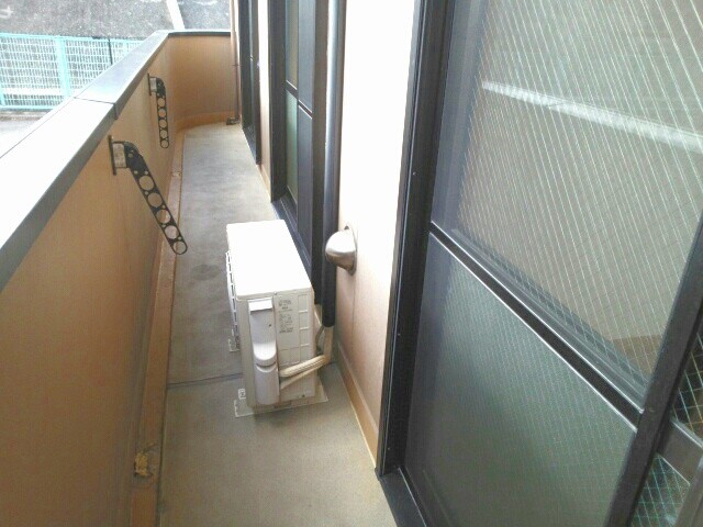 12/21 バルコニー