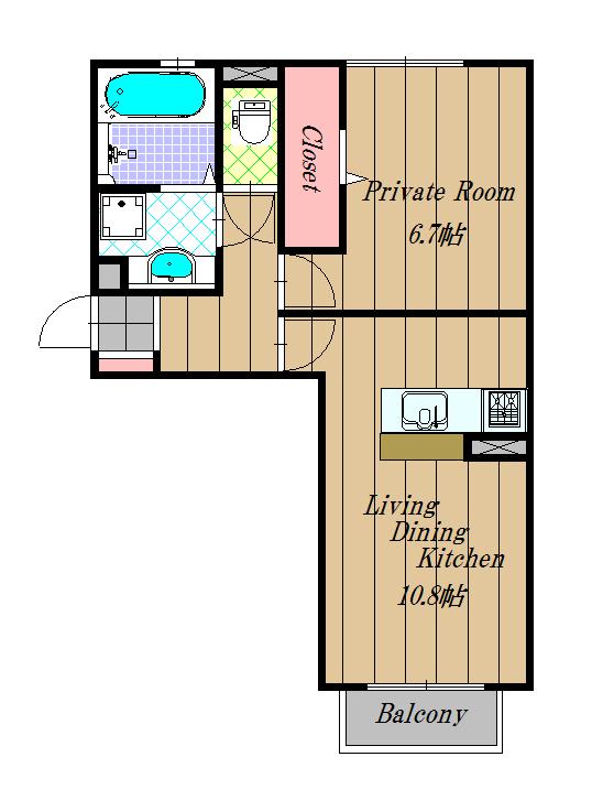 クリサンテーモの間取り