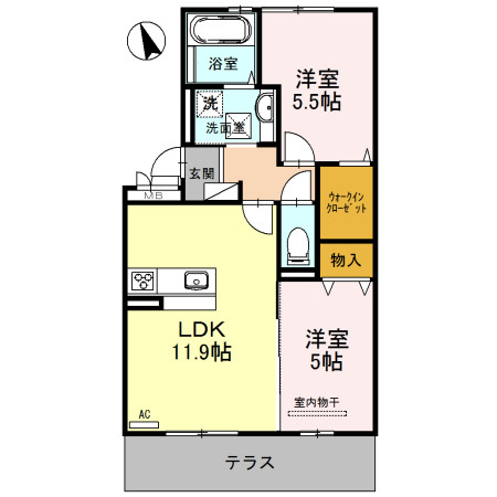 シャルマンの間取り