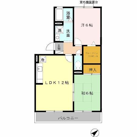 パストラル狭山の間取り