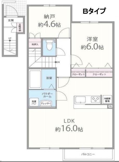 パストラーレシャルムの間取り